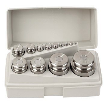 Troemner Class 7 1000g-10 mg, Economical S.S. Class 7 Weight Set with Statement of Accuracy