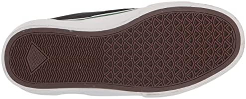 Emerica Men's Provost G6 Low Top Skate Shoe, Black/White/Gold, 9 | Image 3