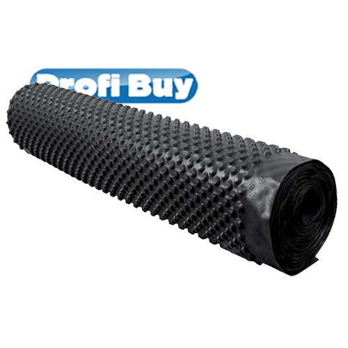 Preisvergleich Produktbild Grundmauerschutz / Abmessung: 1,5m x 20m / Rolle = 30m² / Noppenbahn, Mauersperrbahn
