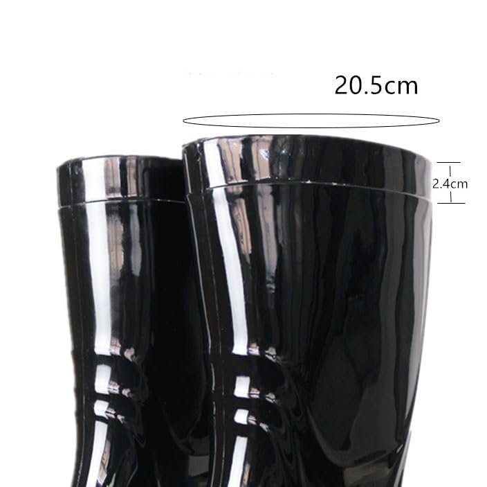 Lekkie Antypoślizgowe Wodoodporne Gumowe Wędkarskie Kalosze Do Połowy Łydki Dla Mężczyzn, Oddychające Kalosze Ogrodowe Z PVC, Do Ogrodnictwa, Rolnictwa, Kempingu, Wędkarstwa I Prac