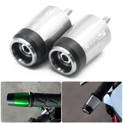 Bouchons de guidon rouge pour moto BMW K1200S - 3