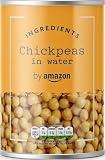 by Amazon Pois Chiches dans De l'eau, 400g (Net égoutté: 265g)...