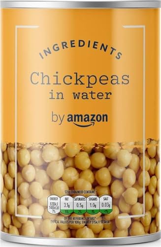 by Amazon Kichererbsen in Wasser, 400g (Abtropfgewicht: 240g)