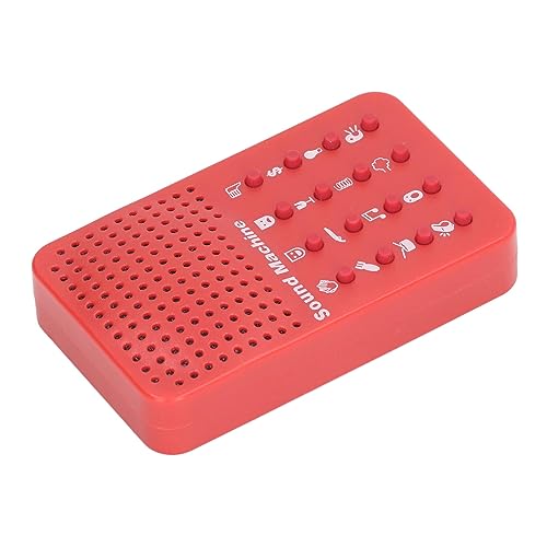 Funny Soundeffekte Maschine, 16 lustige Geräusche, tragbarer Lärmmacher, Witziger Soundeffektmaschinen 16 Lustige für Spiele, Spaß, Partys, Kunststoff, weiß