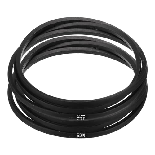 uxcell 2pcs A85 or 4L870 Classic Wrapped Rubber V-Belt, 85"(2160mm) Inside Circumference, A Profile V Belt