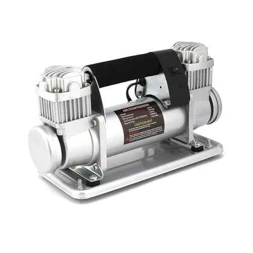 Compresor de aire de alta presión metálico y de doble cilindro 480W 2