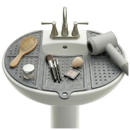 Sink Topper Bathroom Counter Cover & Storage Saver,...