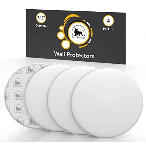 ProStoppr® Door Stoppers - Large 3.15" (4 Pack) - Strong Adhesive Backing