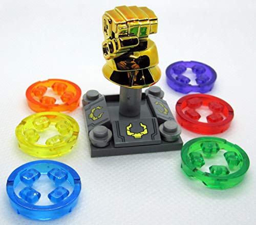 Kopf Infinity Gauntlet Chrome Minifigure Infinity War 24 Stones