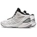 ASICS Men's Sky Elite FlyteFoam Mid Top 2 Volleyball Shoes, 13, White/Pure Silver