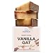 Soothing Vanilla Oatmeal (10.5 oz) - Pure Coconut Oil Soap. Handmade, Vegan, Moisturizing, With Colloidal Oats and Antioxidant-Rich Cocoa.