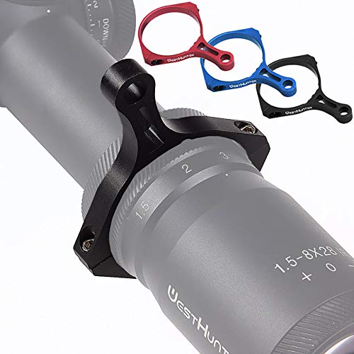 WestHunter Optics Scope Switchview Throw Levers,44 mm/45 mm Black Blue Red (3 Color/Set-44 mm) - Thumbnail 6