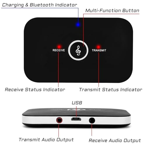 Bluetooth Empfänger und Aux Bluetooth Adapter für Auto und Stereoanlage