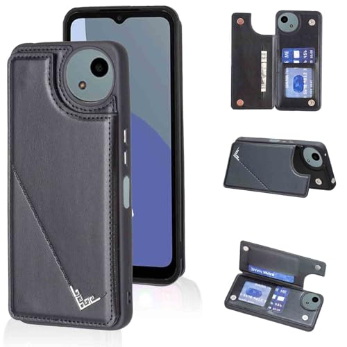 �yAnrek�z�݊��� SHARP AQUOS wish5 SH-52F SH-M32 �p �V�^ �w�� �J�[�h�P�[�X�i�u���b�N�j�E�B�b�V��5 �A�N�I�Xwish5 �X�}�z�P�[�X �J�[�h���[ ���u���@�\ �g�уJ�o�[ �V���[�vwish5 BLACK