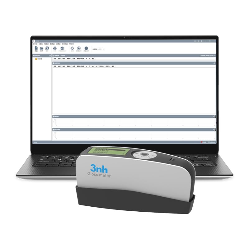 KS60S Gloss Meter 60 Degree Glossmeter for Paints, Inks, Coatings, Paper Printing, and More, Range 0~200 GU