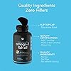 Sports Research Triple Strength Omega 3 Fish Oil - Burpless Fish Oil Supplement w/EPA & DHA Fatty Acids from Single-Source Wild Alaskan Pollock - 1250 mg, 90 ct