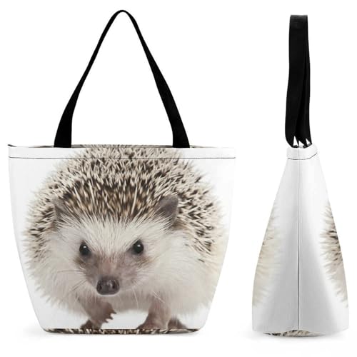 Sac à main pour femme hérisson grand cabas de shopping et voyage de 28.5x18x32.5cm