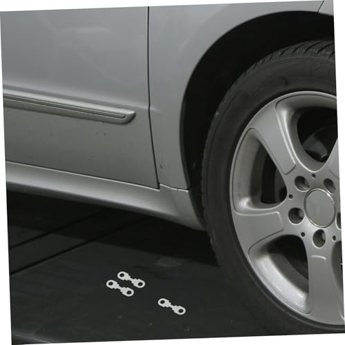 Kit de reemplazo de fusibles planos metálicos para automóvil Kichvoe, 30 piezas, tono plateado, aleación de zinc, diseño compacto e instalación fácil para modelos de auto y vehículo miniatura 7