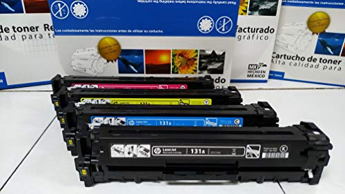Tinta Y Tóner, Office Product INSUREM Kit 4 Toner Alternativo para HP 131a Pro200 M251 M276 CF210A CF211A CF212A CF213A