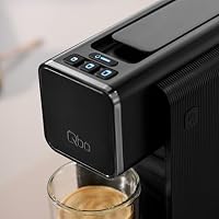 Tchibo Qbo ONE Premium Kapselmaschine für Espresso, Caffè Crema und Caffè Grande, hochwertiges, kompaktes, innovatives Design, Soft Black – Ansicht 6