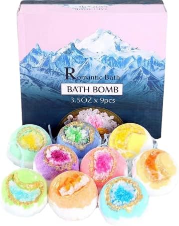 Bath Bomb for Women-Bath Bombs Essential Oils-Crayola Bath Bomb-Bath Bombs Gift Set for Women-Bath Bubble-Spa Items-Organic Bath Bomb Set-Bubble Bath Bombs-Bath Bombs for Women Relaxing-Bath Fizz Set