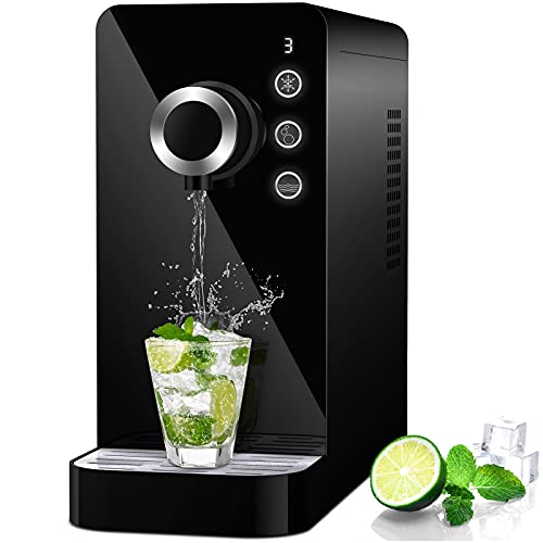 Sparkling Water Maker Soda Machine with 3 Modes and Drip Tray, 3-in-1 Homemade Ice Carbonated Water Machineï¼ŒSeltzer Water Maker for home and Commercial Coffee shopï¼ŒHotel,Bar, Home Use