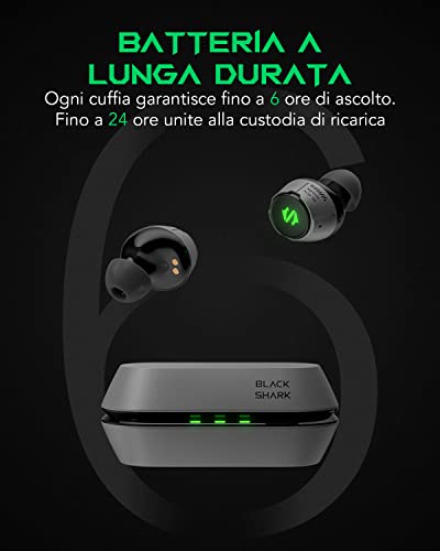 Black Shark Bluetooth-Kopfhörer mit niedriger Latenz von 35 ms, Bluetooth-Kopfhörer mit professionellem Klang, Bluetooth… - Image 7