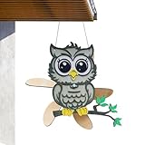 💚 Décoration de jardin attrayante : fabriquée avec un œil attentif aux détails, cette tournante présente un graphisme d'amour et des animaux adorables, fascinant les cœurs de tout le monde avec sa danse délicieuse.