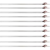 GSC International 9480-2-10 Burette 50ml Acrylic with Interchangeable Stopcock. Pack of 10.