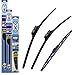 Price comparison product image Fits Vauxhall Meriva 2010-onwards Set of 3 Windscreen Wiper Blades alca Germany Super Flat Front Rear 28"23"16" ASF2823TL16ARC