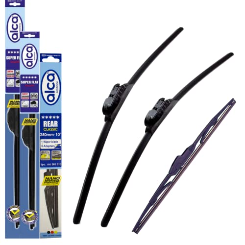 Balais essuie-glace ASF2615TL10ARC ALCA sans traces pour pare-brise net