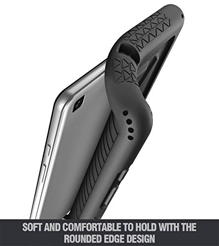 Galaxy Tab A 8.0 Case, Model Sm-T290/Sm-T295 2019 Release, Poetic Heavy Duty Shockproof Kids Friendly Silicone Case Cover, Turtleskin Series, For Samsung Galaxy Tab A 8.0 Without S Pen (2019), Black #TOP4