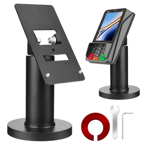 Homakover Credit Card POS Terminal Stand for Pax A35, Pax S300, Adjustable Clamp Width with Tilt, Contactless Payment Stand by Homakover - Used condition - US$36.79