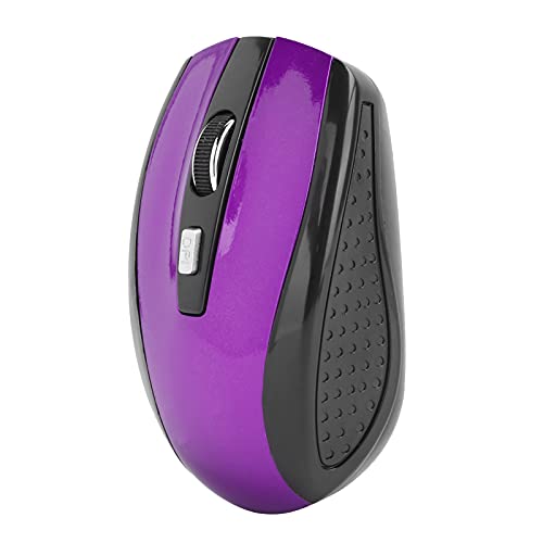 Souris sans Fil 2.4G, Souris Optique avec Clic Silencieux, Souris Ergonomique avec Positionnement Rapide du Curseur et Puce DPI 250Hz pour Ordinateur de Bureau...