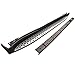 Running Board Compatible with 2007-2012 Mercedes Benz X164 GL-Class, Factory Style Aluminum Black & Silver Side Step Bars Extensions by IKON MOTORSPORTS, 2008 2009 2010 2011