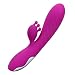 Rabbit Vibrator G-Spot Waterproof Powerful 800mAh, LUV-SPOT USB Rechargeable Adult Sex Toys Silicone Electric Wand Handheld Massager Vagina Clitoris for Women or Couples for Valentine's Day Gift