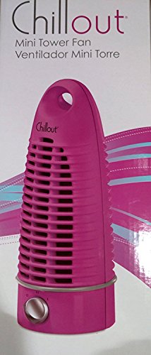 Chillout Mini Tower Fan Radiant Orchid