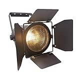 PanDair 200W LED Spot Stage Light Audience Blinder DJ Lighting DMX-512 with Cover 3200K for Audience Lighting Wedding Party Small Concert Disco Club Camping DIY Tools