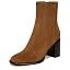 Elm Wood Brown Suede