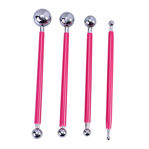 Housoutil DIY Clay Pottery Modeling Kit 10pcs Stylus Tools Set Textured Art Tools for Clay Double-Ended for Versatile Use