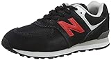 New Balance Tenis New Balance Gc574v1, Zapatillas Niños, Black Hy1, 35.5 EU