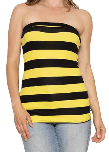 Black and Yellow Striped Shirt