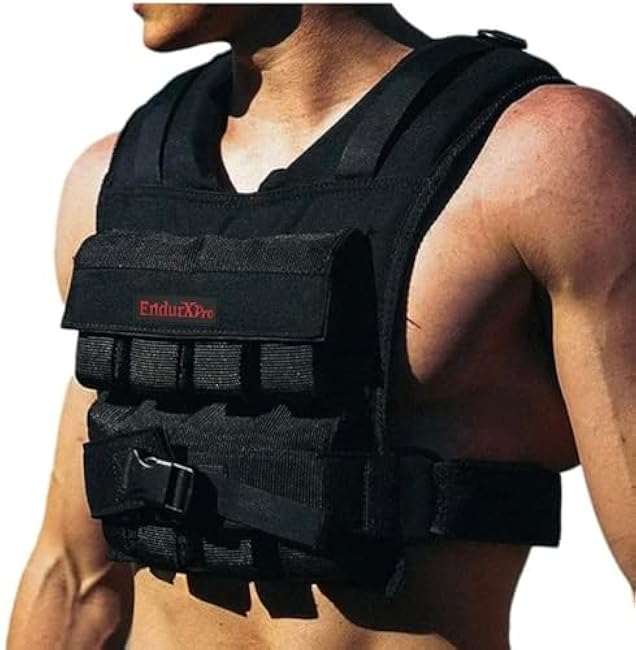 Weighted Vest Men 25LBS | 35LBS | 45LBS - Weighted Workout Vest With Removable Iron Weights, Heavy Duty Weighted Exercise Vest For Functional Training & Calisthenics - Fitness Weight Vest for Men and Women