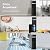 ICEVOKE Self-Cleaning Water Dispenser with Bullet Ice Maker, Bottom Loading Hot and Cold Water Cooler for 5 Gallon Bottle - Includes Child Safety Lock & Nightlight - Water Machine for Home, Office