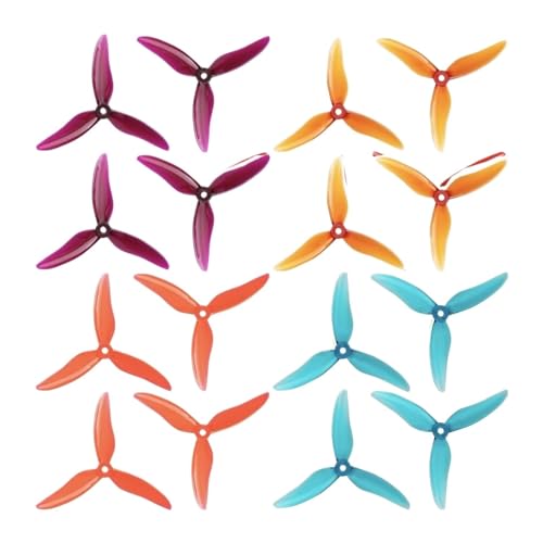 Hélices FPV pour drone de course de 5 pouces tri-pales idéal pour vos sessions sur circuit