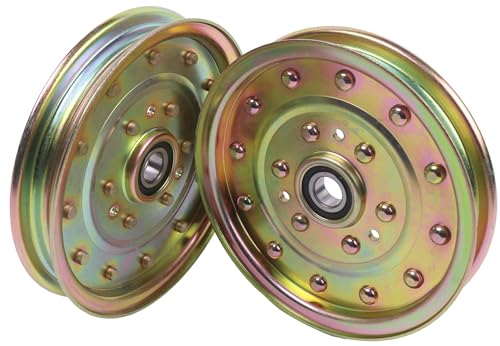 Czomoizc 2PCS Idler Pulley Compatible with Husqvarna 539102610 Toro 1-633109 Exmark 1-633109 116-4667 1164667 633109 539102610 - Thumbnail 3