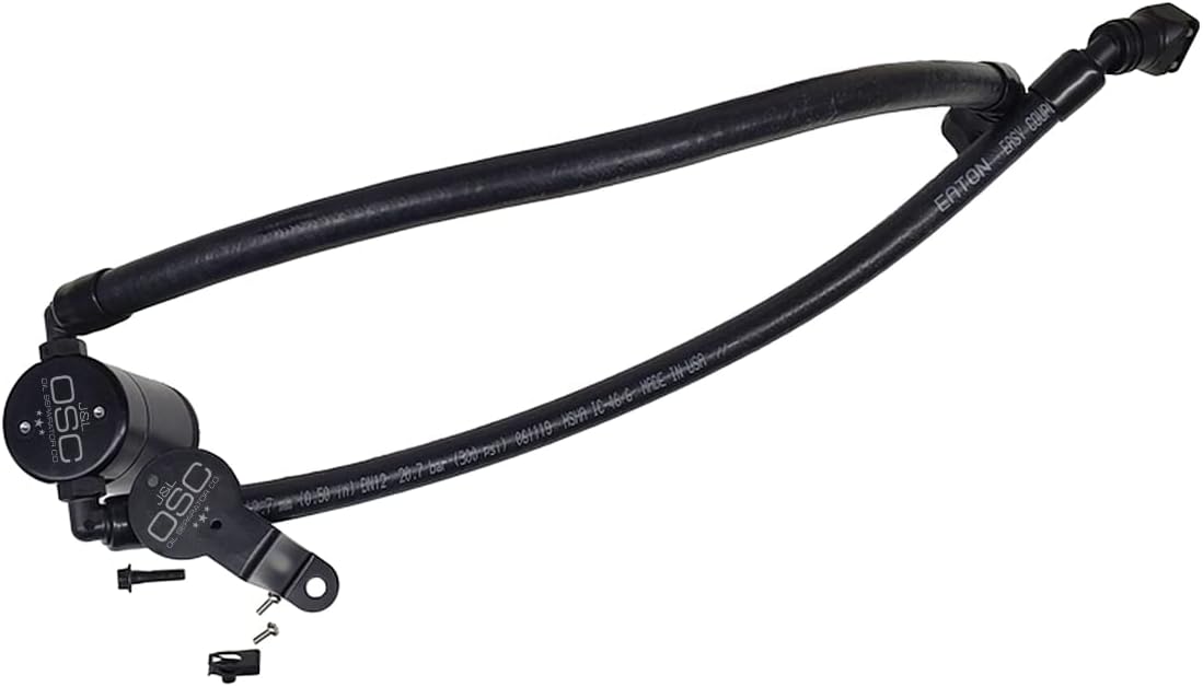 J&L Oil Separator Co. Oil Separator 3.0 Compatible with 2020-2026 Explorer 3L & 2020-2026 Lincoln Aviator 3L Passenger Side (Black)