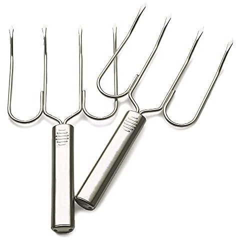 RSVP International Endurance® Stainless Steel Turkey & Roast Lifters, Set of 2 | Transfer Turkey or Ham Easily | Long Handles for Strong Grip | Dishwasher Safe | Great for Thanksgiving Cover