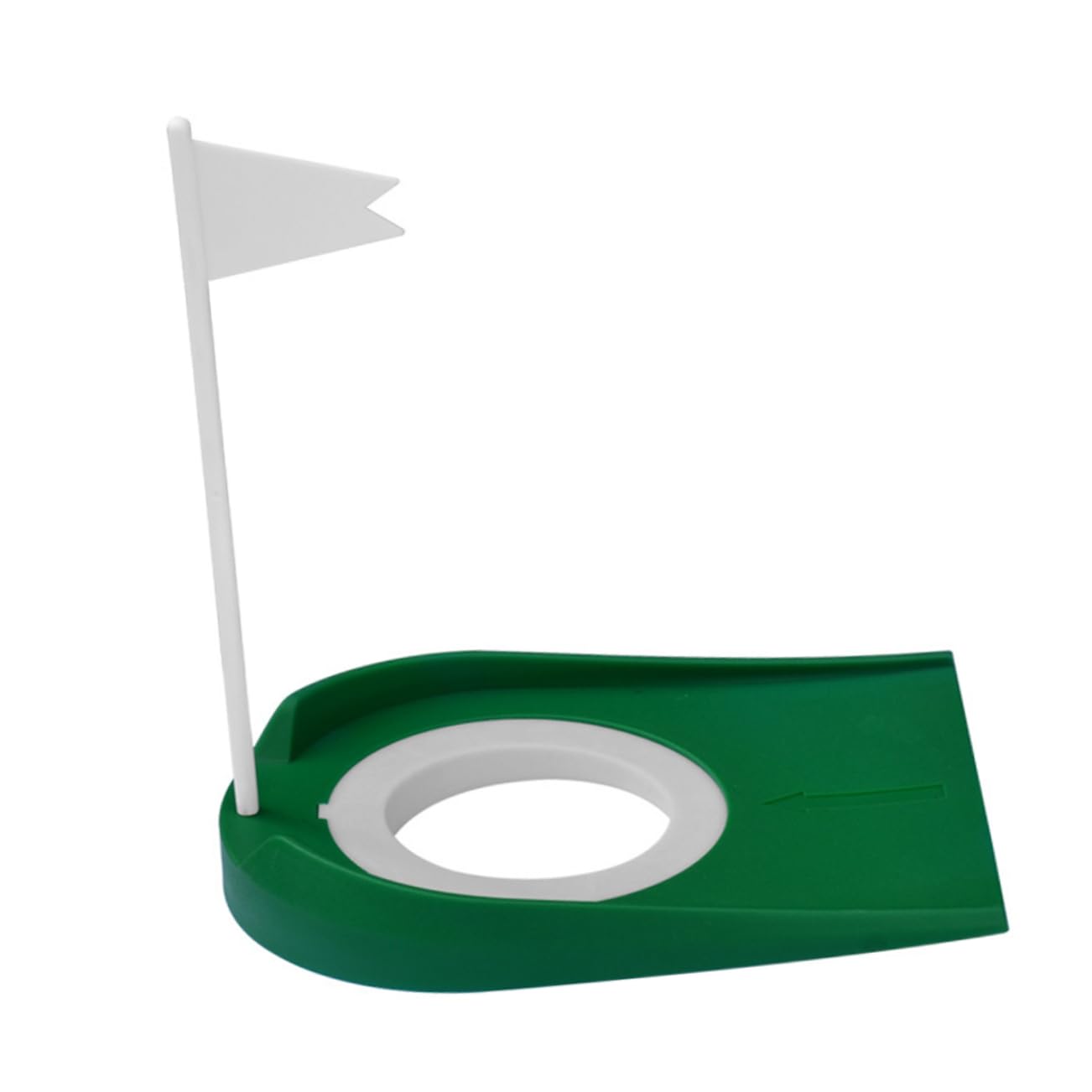 Toddmomy Hole Putter Practice Aid 2 Pcs Metal Putting Cups Training Hole Trainer Aid for Golf Enthusiasts