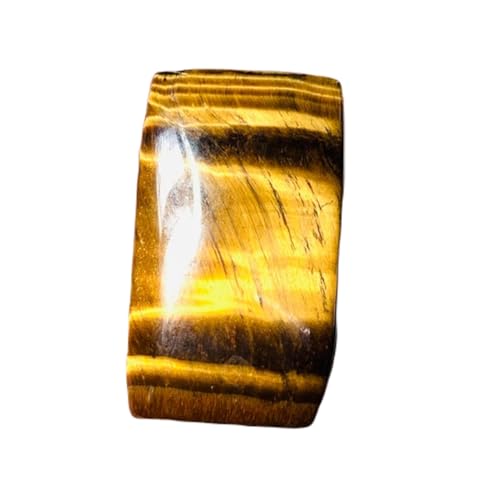 Pierre œil de tigre naturelle cabochon rectangulaire pour réparer et sublimer vos vieux bijoux